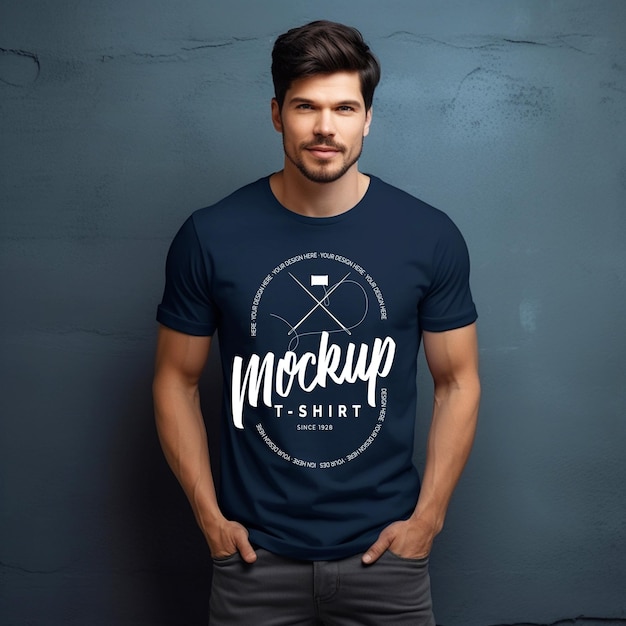 Modelo de camiseta