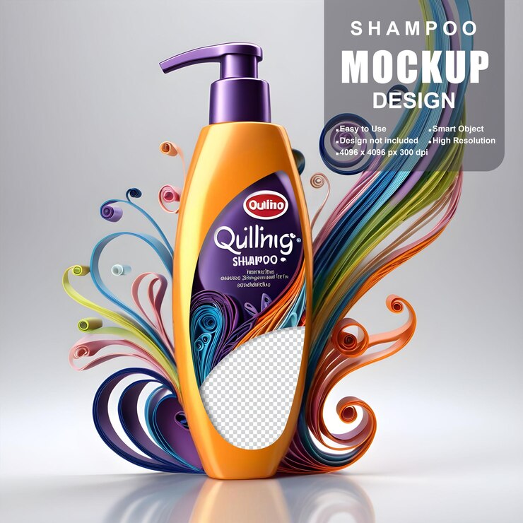 PSD modelo de champú