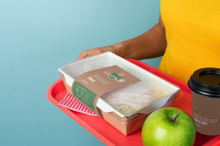 PSD modelo de comida preparada