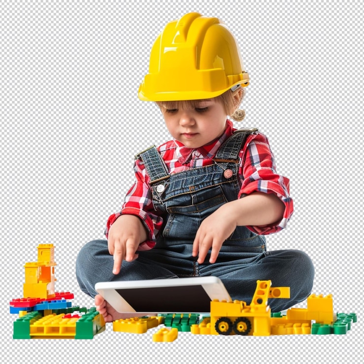 PSD modelo de construcción infantil