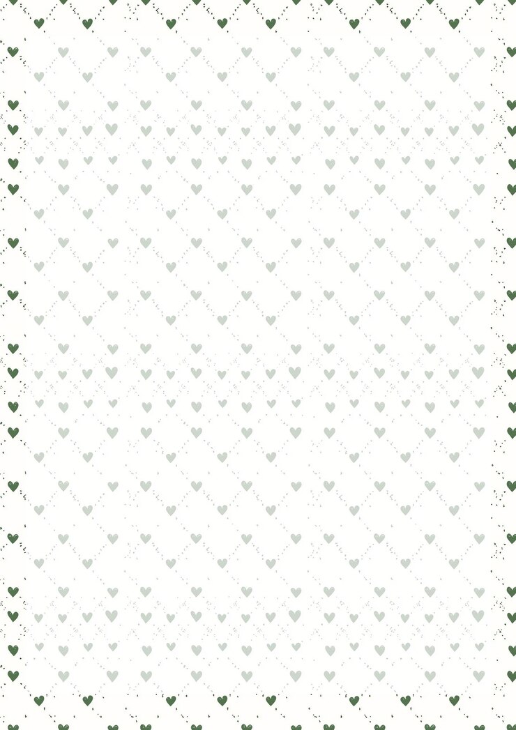 PSD modelo de corazón verde sutil