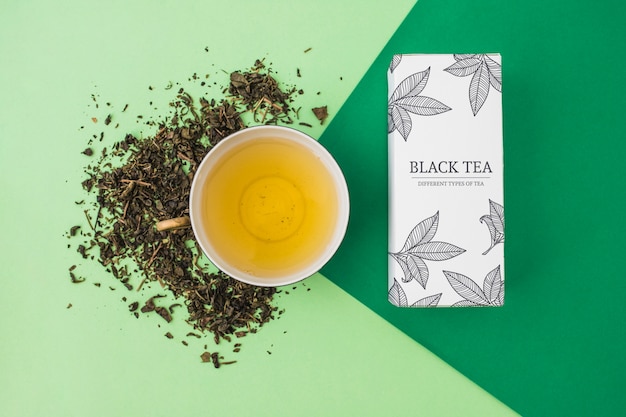 Modelo creativo de té