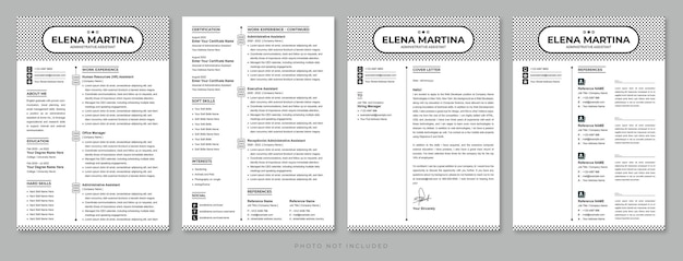 Modelo de currículum del asistente administrativo
