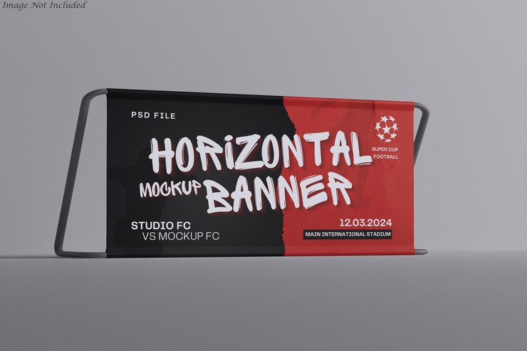 PSD modelo de bandeira horizontal