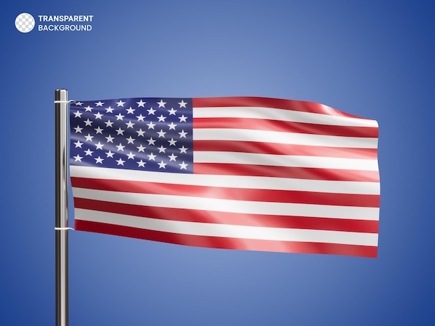 modelo de banner de bandeira do dia da independência dos estados unidos da américa
