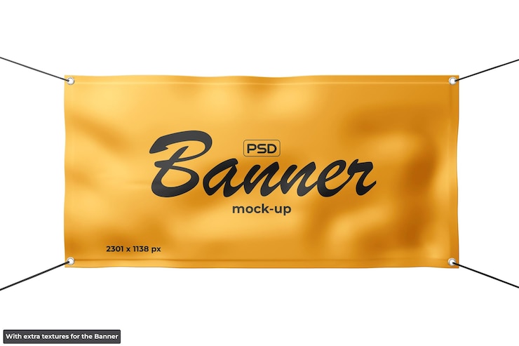 PSD modelo de banner