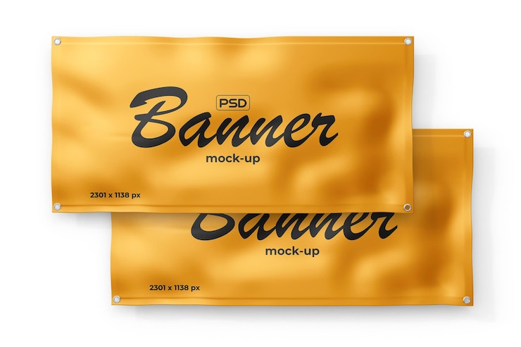 PSD modelo de banner