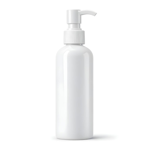 modelo de bomba ou frasco de pulverização de cosméticos