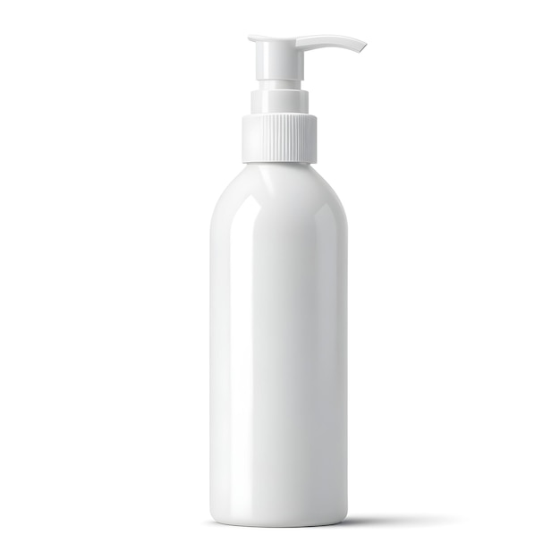 modelo de bomba ou frasco de pulverização de cosméticos