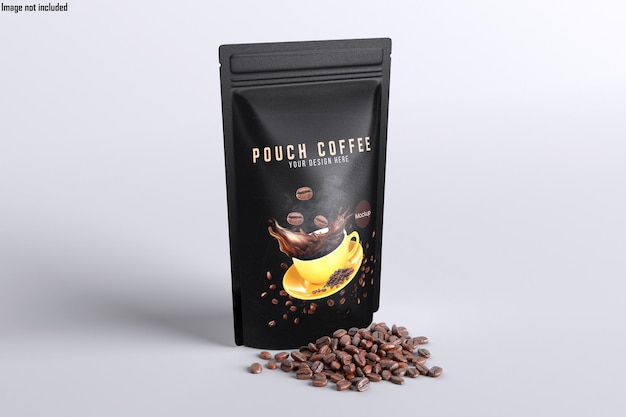 Modelo de café de bolsa