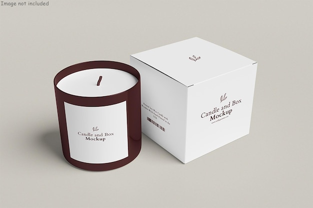 Modelo de caixa de velas