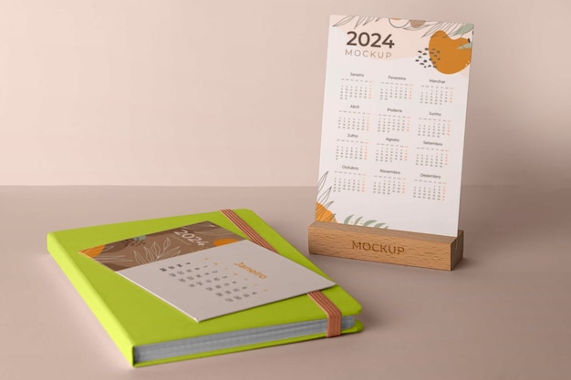 Modelo de calendário estético brasileiro 2024