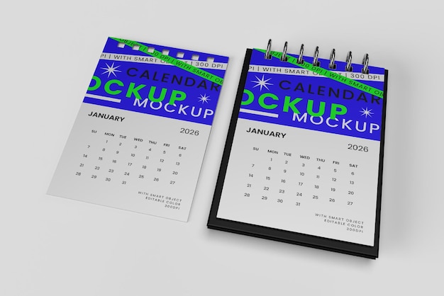 Modelo de calendário