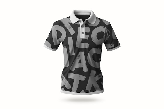 Modelo de camisa de polo