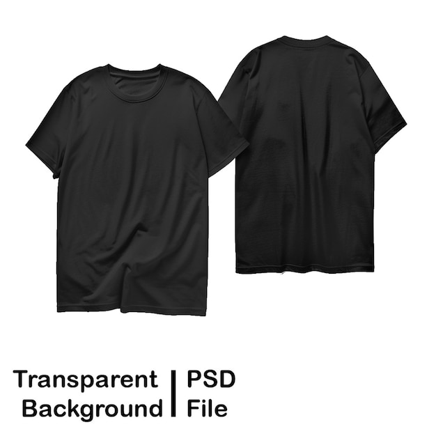 PSD modelo de camiseta psd masculina com mangas curtas e camiseta de pescoço redondo