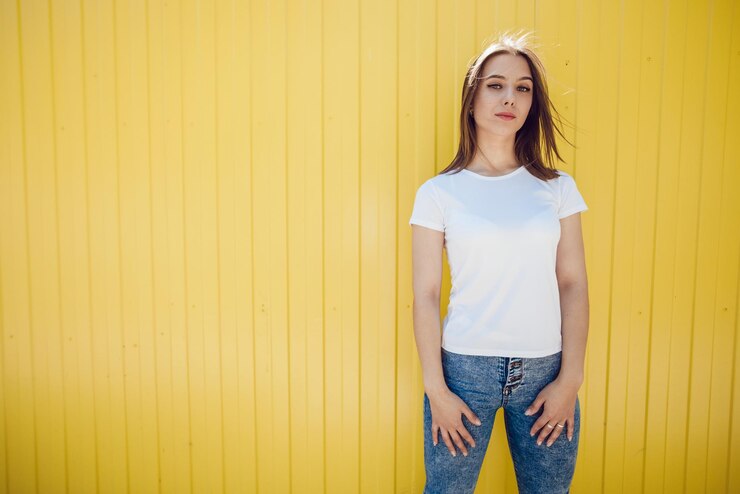 PSD modelo de camiseta