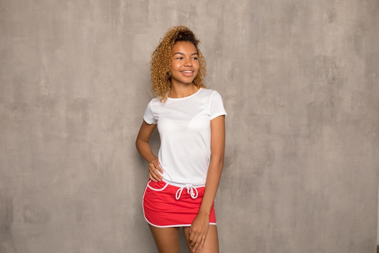 PSD modelo de camiseta
