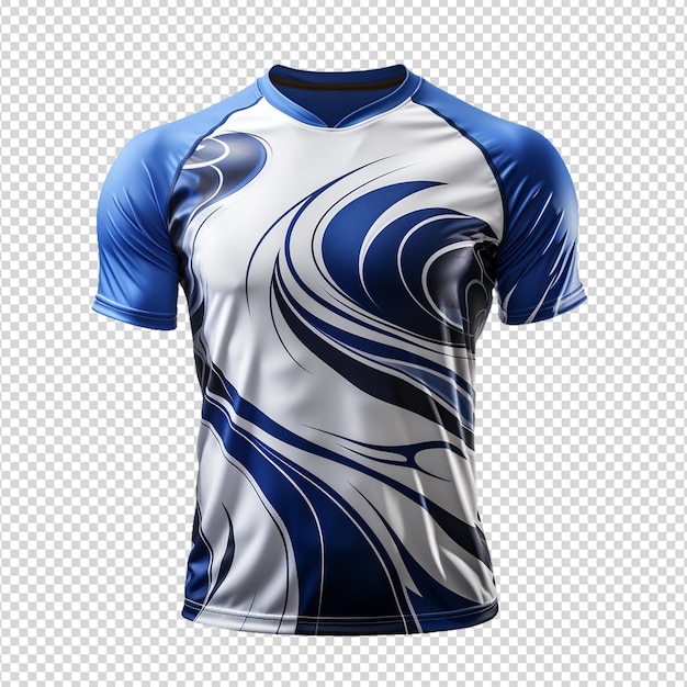 PSD modelo de camisola de esportes.