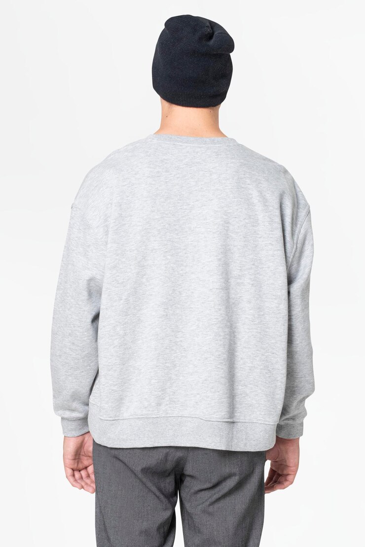 PSD modelo de camisola psd com boné masculino de vestuário casual