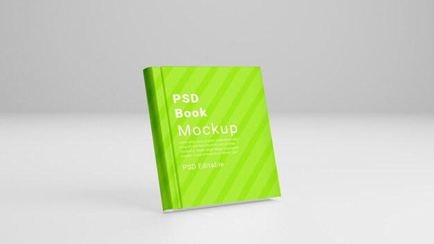 Modelo de capa de livro em PSD