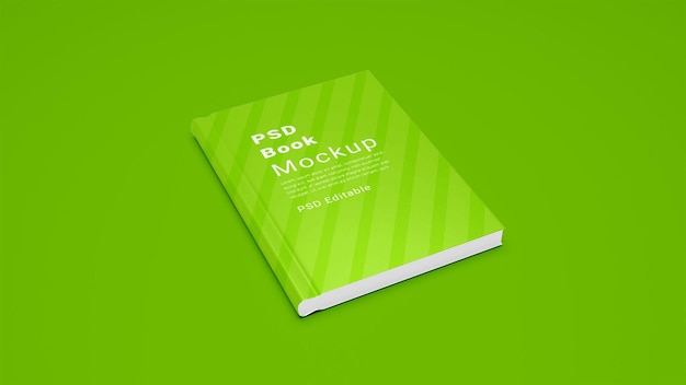 Modelo de capa de livro em PSD