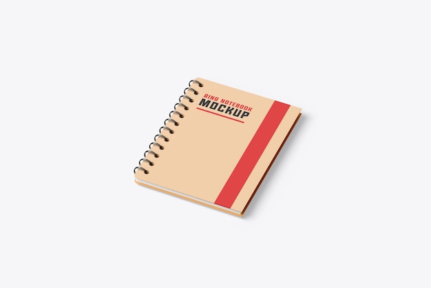 Modelo de capa dura de caderno