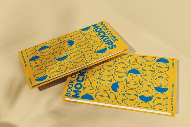 Modelo de capa dura de livro