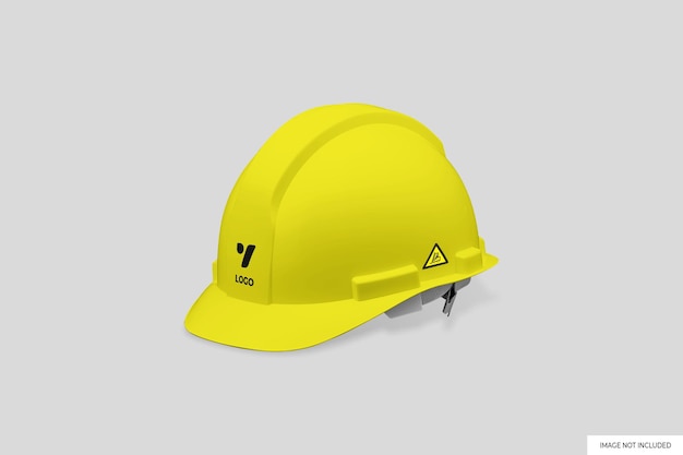 PSD modelo de capacete de construção