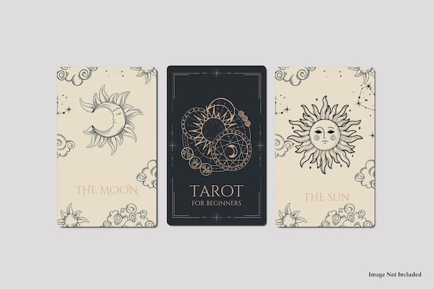 Modelo de carta do Tarot