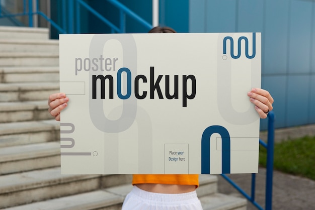 Modelo de cartaz de manutenção