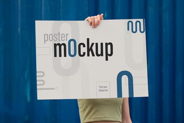 Modelo de cartaz de manutenção