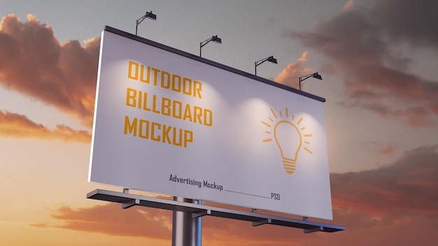Modelo de cartaz de publicidade em PDF