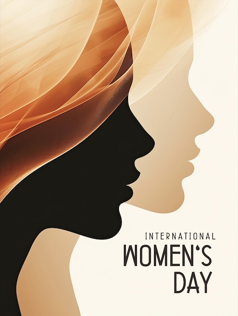 PSD modelo de cartaz do dia internacional da mulher e postagem social da mídia.