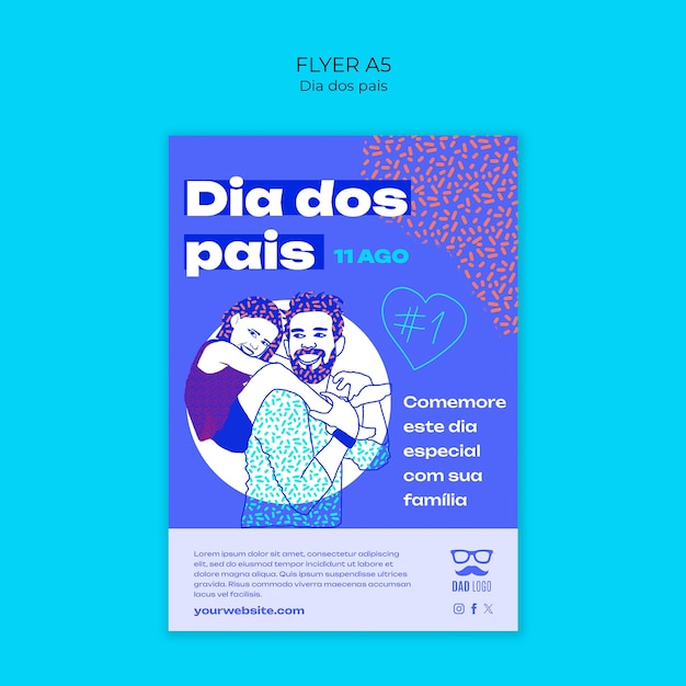 Modelo de celebração Dia dos pais