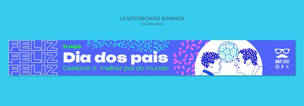 Modelo de celebração Dia dos pais