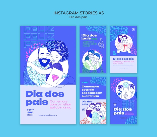 Modelo de celebração Dia dos pais