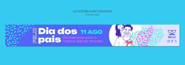 Modelo de celebração Dia dos pais
