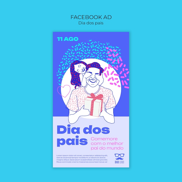 Modelo de celebração Dia dos pais