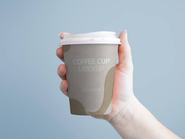 Modelo de copo de café Psd
