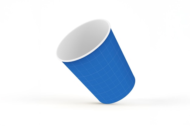 Modelo de copo de papel pequeno