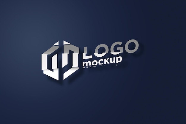Modelo de corte de logotipo 3D Modelo de sinalização