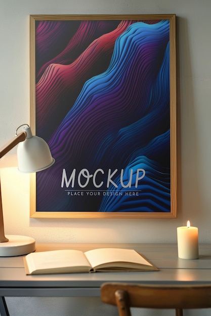 Modelo de design de interiores de escritório