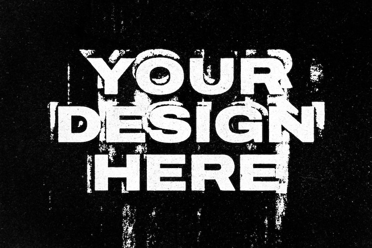 PSD modelo de design grunge