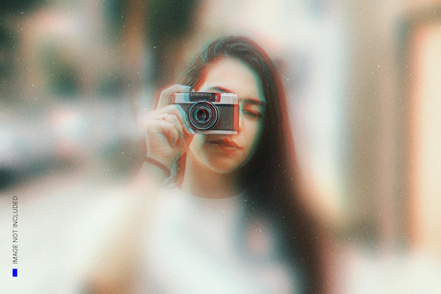 Modelo de efeito de foto Hazy Vintage