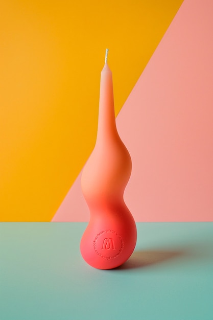 Modelo de efeito de logotipo de vela