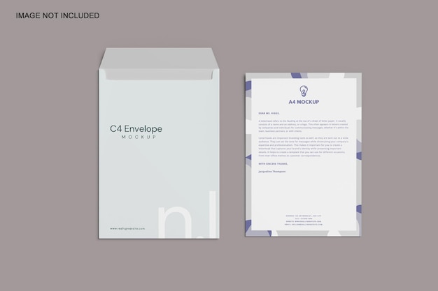 Modelo de envelope c4