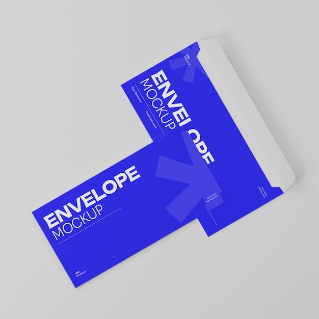 Modelo de envelope de carta limpo
