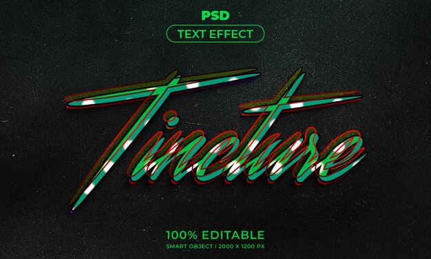 Modelo de estilo de efeito de logotipo e texto editável 3D com fundo abstrato escuro