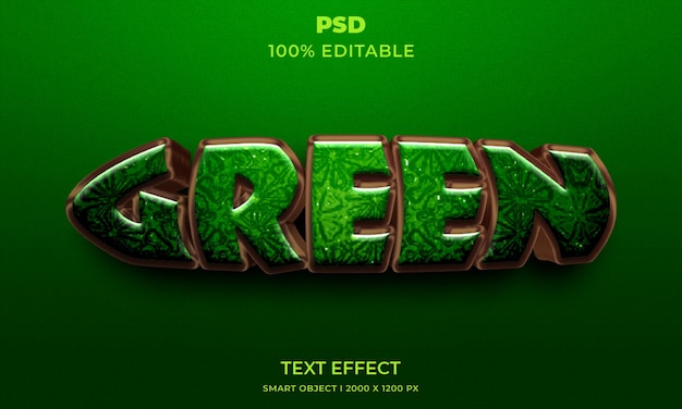 Modelo de estilo de efeito de logotipo e texto editável 3D com fundo abstrato escuro