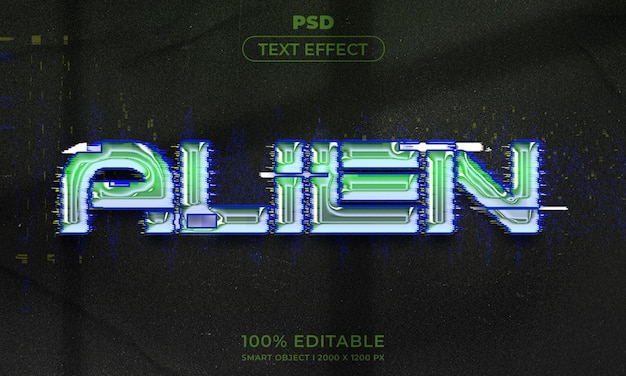 Modelo de estilo de efeito de logotipo e texto editável 3D com fundo abstrato escuro